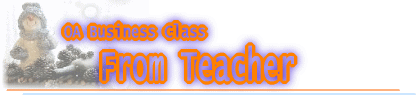 OA Business Class From Teacher