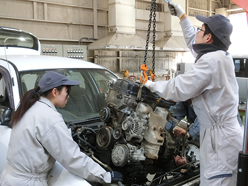 自動車システム科実習