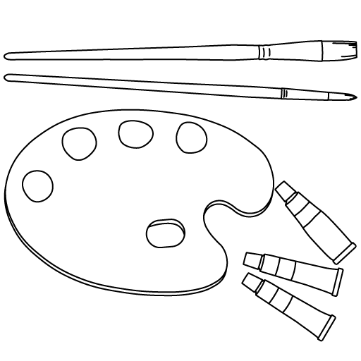 絵具パレット