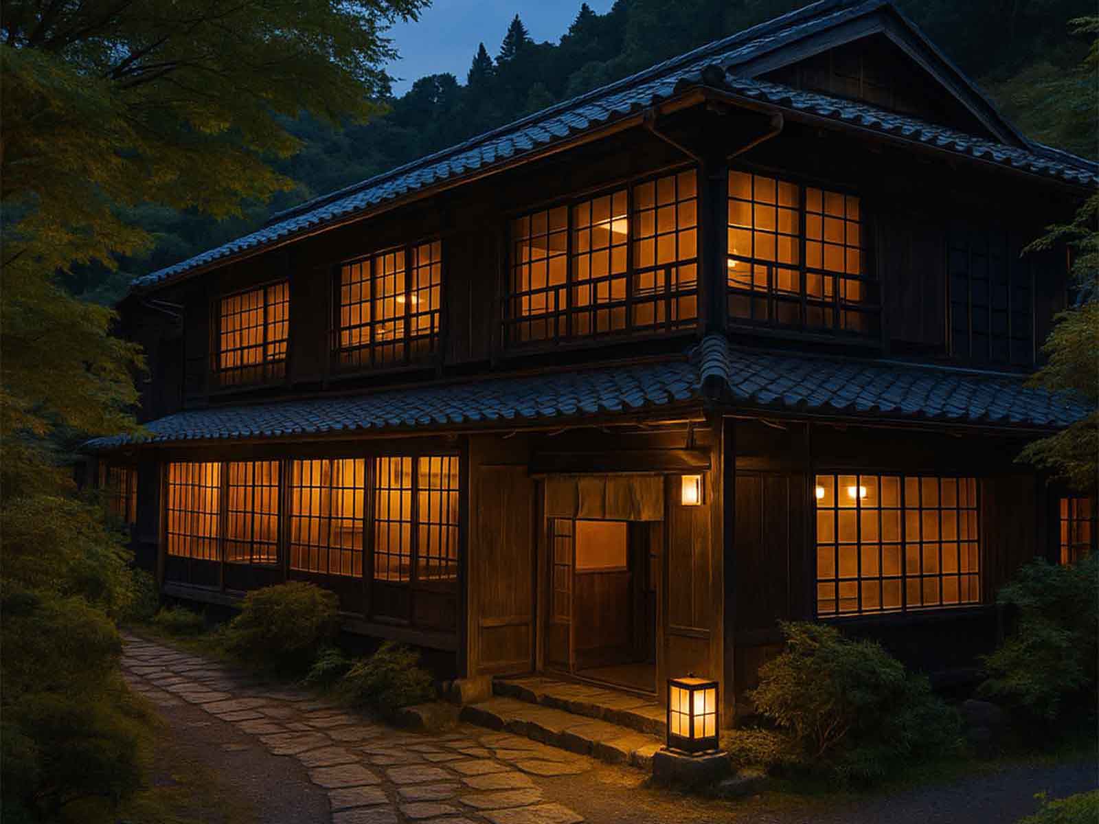 旅館外観